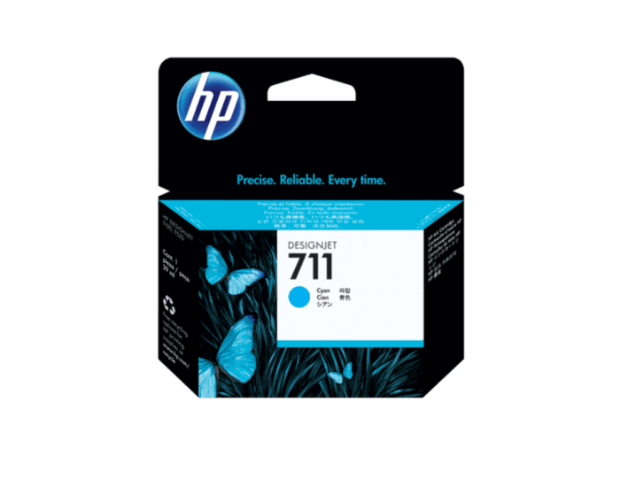 HP 711 CYAN CARTRIDGE | CZ130A | 711 29-ML Cyan Ink