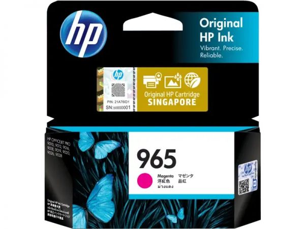 HP 965 Low Yield Magenta Original Ink Cartridge