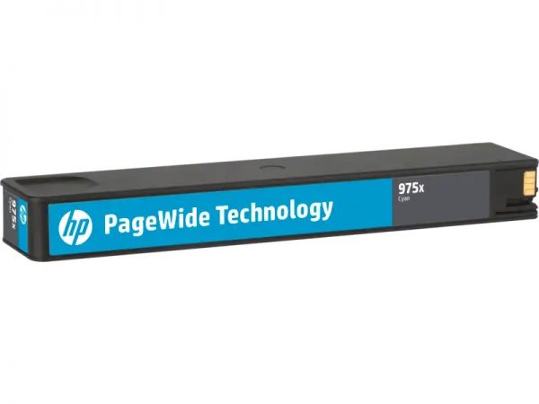 HP 975X High Yield Cyan Original PageWide Cartridge